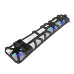 فن Dobe RGB مخصوص PS5 اسلیم - سیاه