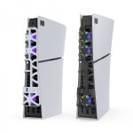 فن Dobe RGB مخصوص PS5 اسلیم - سیاه